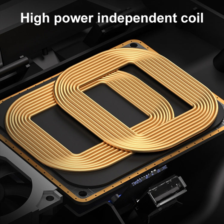 HFC-1020 Car Qi Standard Wireless Charger 10W Quick Charging for Mercedes-Benz A Class 2019-2022, Left and Right Driving