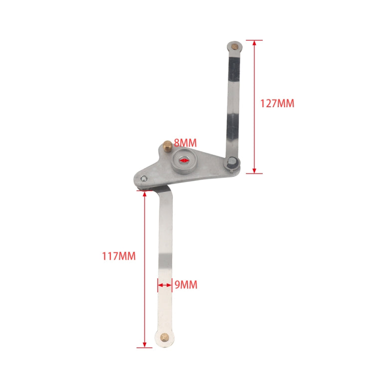 A5410 Engine Intake Manifold Air Flap Runner Lever Repair Kit 2721412080 for Mercedes-Benz