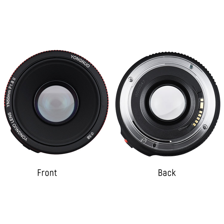 YONGNUO YN50MM F1.8C II F1.8 Auto Focus Lens for Canon EF Mount New Lens