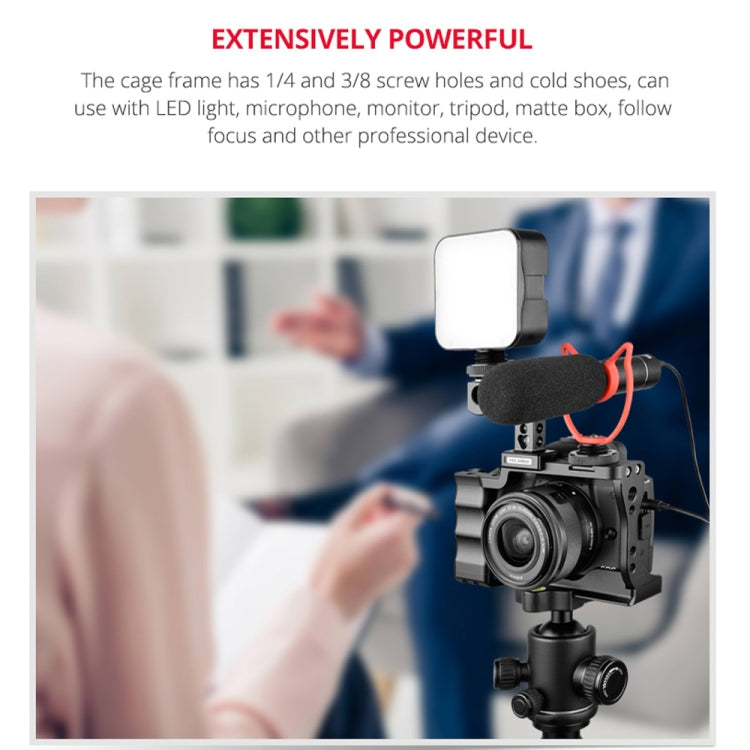 YELANGU C14 YLG0714A Video Camera Cage Stabilizer with Handle for Canon EOS M50