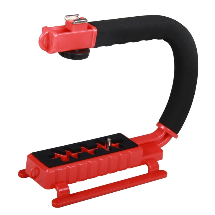 YELANGU S2-1 C-shaped Video Handle DV Bracket Stabilizer for All SLR Cameras and Home DV Camera