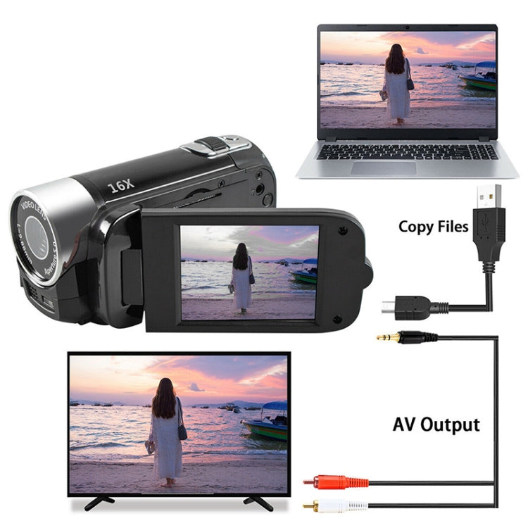 16X Digital Zoom HD 16 Million Pixel Home Travel DV Camera, UK Plug