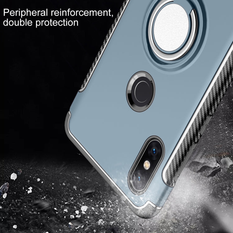 Magnetic 360 Degrees Rotation Ring Armor Phone Protective Case