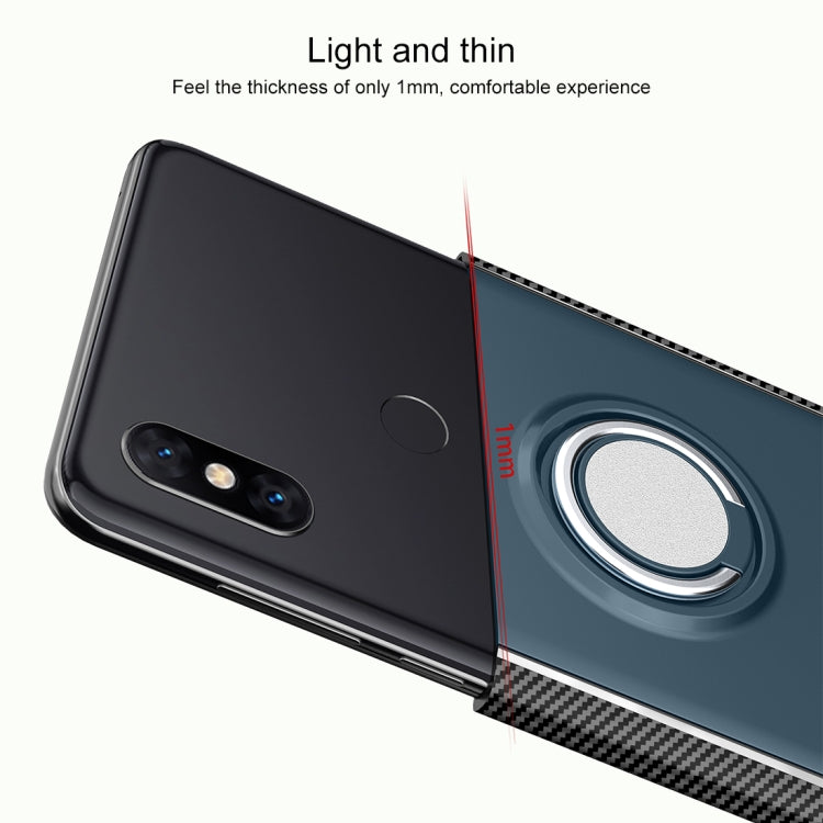 Magnetic 360 Degrees Rotation Ring Armor Phone Protective Case