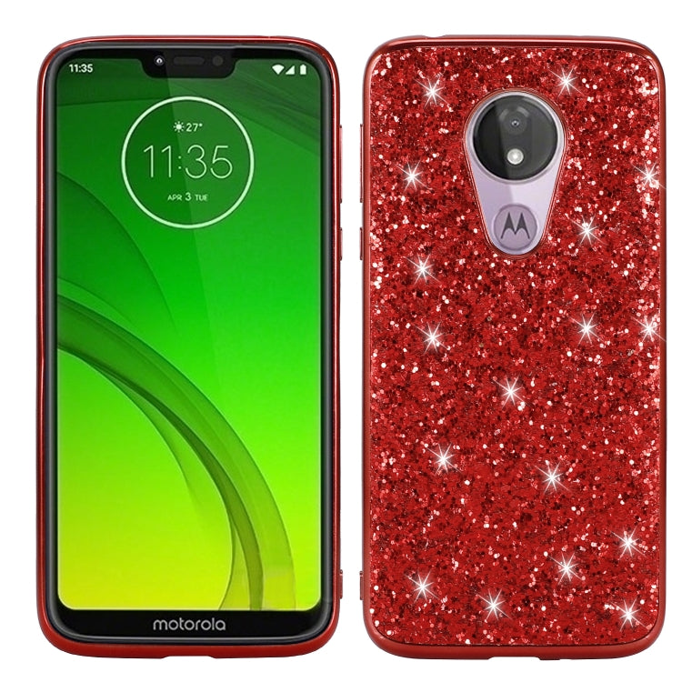Plating Glittery Powder Shockproof TPU Case