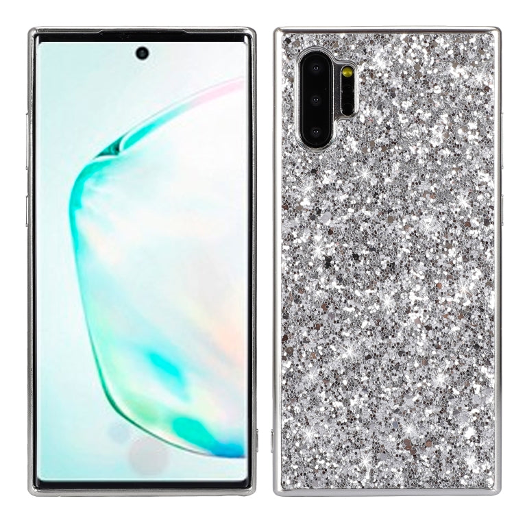 Plating Glittery Powder Shockproof TPU Case