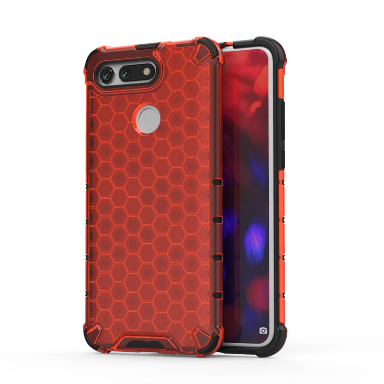 Shockproof Honeycomb PC + TPU Case for Huawei Honor V20