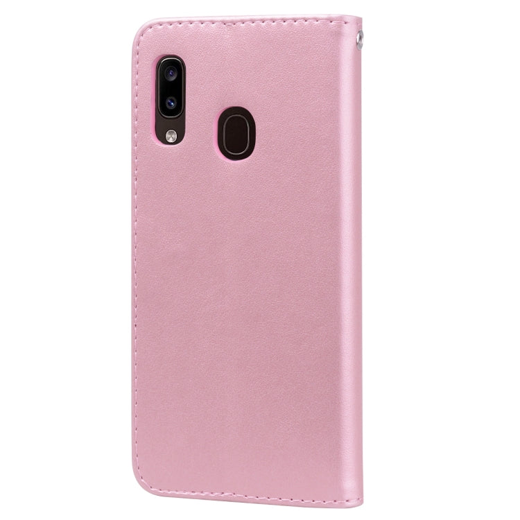 Pressed Printing Rose Pattern Horizontal Flip PU Leather Case with Holder & Card Slots & Wallet