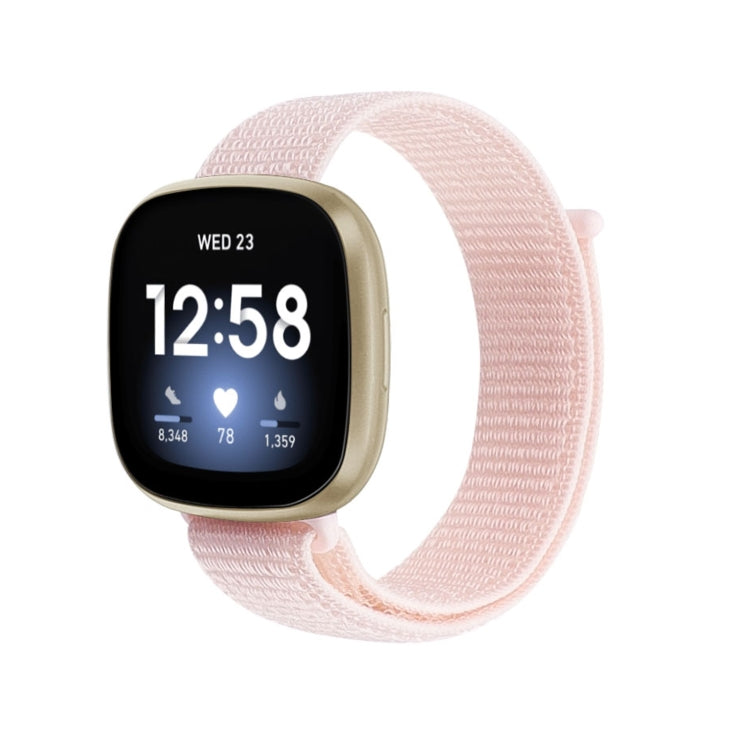 For Fitbit Versa 3 Nylon Loop Replacement Strap Watchband