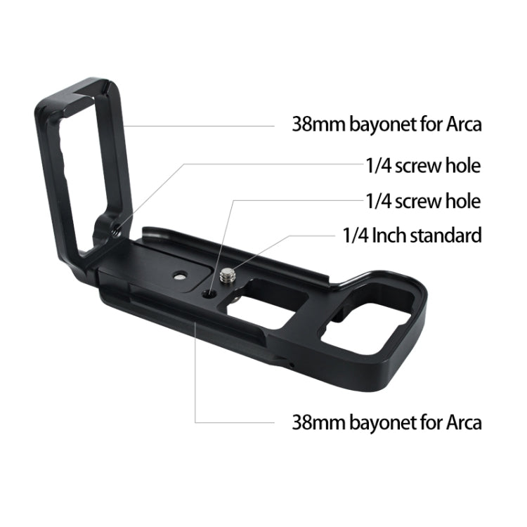 BEXIN A73 L-plate Camera Vertical Clapper for A7M3 A7III A7RIII Camera