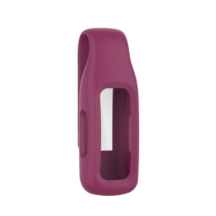 For Fitbit Inspire 2 Steel Sheet Silicone Protective Clip Case Cover