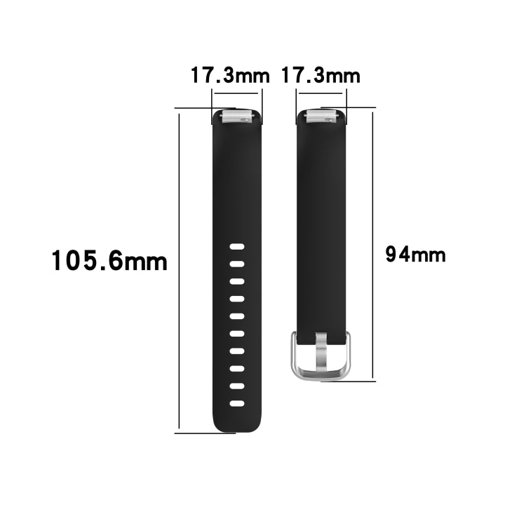 For Fitbit Inspire 2 TPE Replacement Strap Watchband