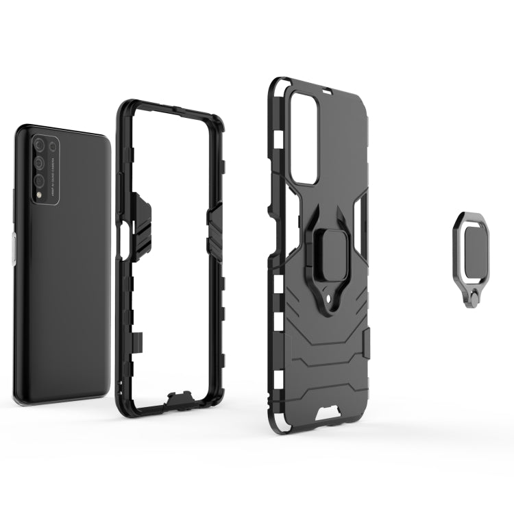 PC + TPU Shockproof Protective Case with Magnetic Ring Holder