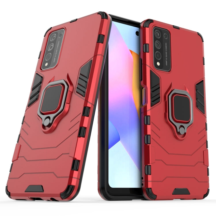 PC + TPU Shockproof Protective Case with Magnetic Ring Holder