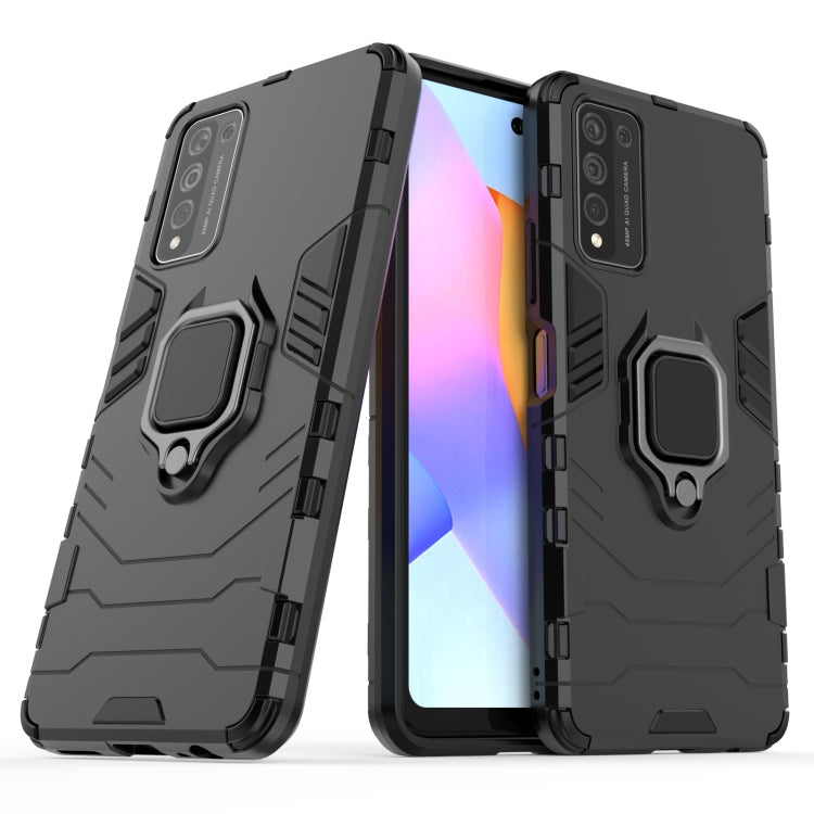 PC + TPU Shockproof Protective Case with Magnetic Ring Holder