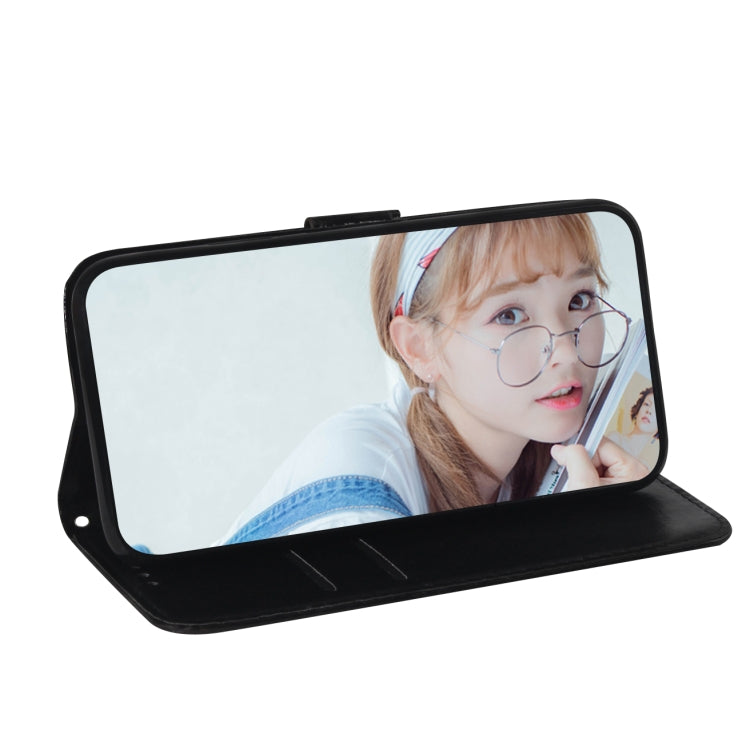 Colored Drawing Pattern Colorful Magnetic Buckle Horizontal Flip PU Leather Case with Holder & Card Slots & Wallet & Lanyard