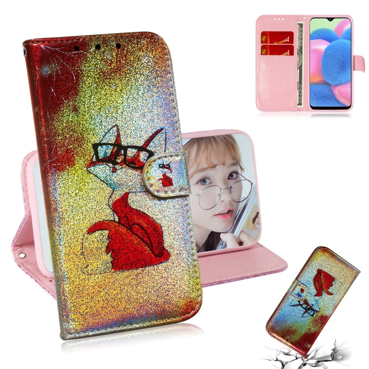 Colored Drawing Pattern Colorful Magnetic Buckle Horizontal Flip PU Leather Case with Holder & Card Slots & Wallet & Lanyard