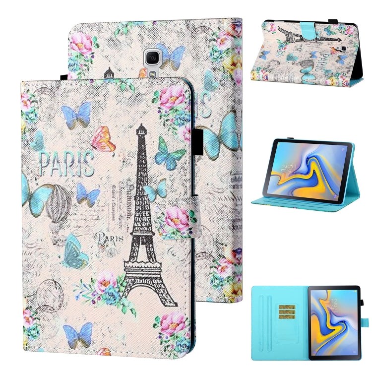 Coloured Drawing Stitching Horizontal Flip Leather Case with Holder & Card Slot & Sleep / Wake-up Function