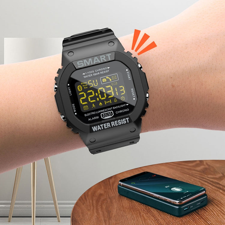 Lokmat MK22 1.21 inch FSTN LCD Screen 50m Waterproof Smart Watch, Support Information Reminder / Remote Camera / Sport Record
