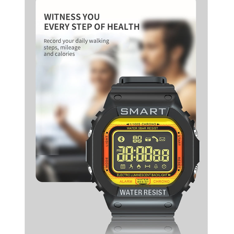Lokmat MK22 1.21 inch FSTN LCD Screen 50m Waterproof Smart Watch, Support Information Reminder / Remote Camera / Sport Record