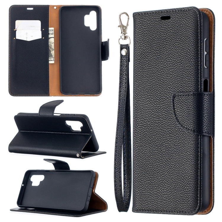 Litchi Texture Pure Color Horizontal Flip PU Leather Case with Holder & Card Slots & Wallet & Lanyard