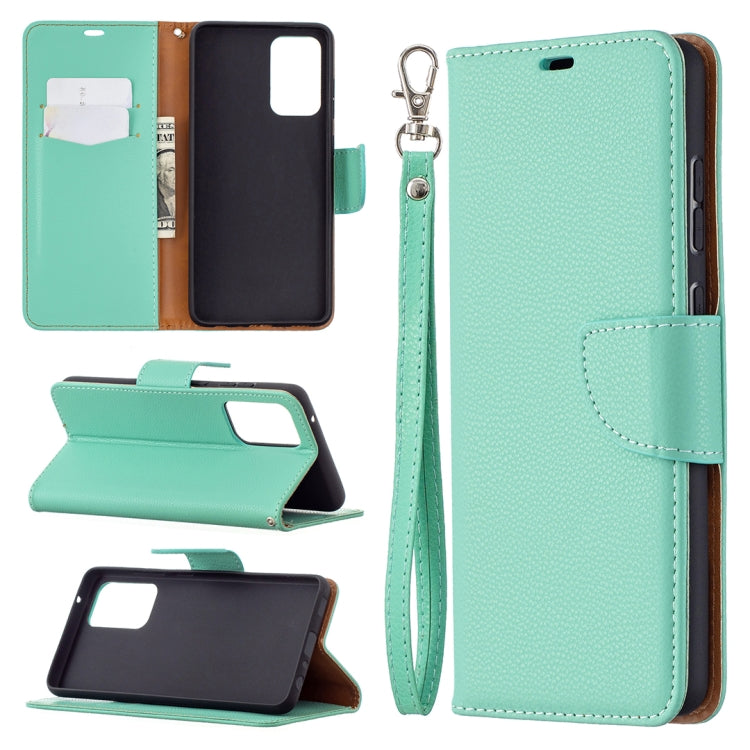 Litchi Texture Pure Color Horizontal Flip PU Leather Case with Holder & Card Slots & Wallet & Lanyard