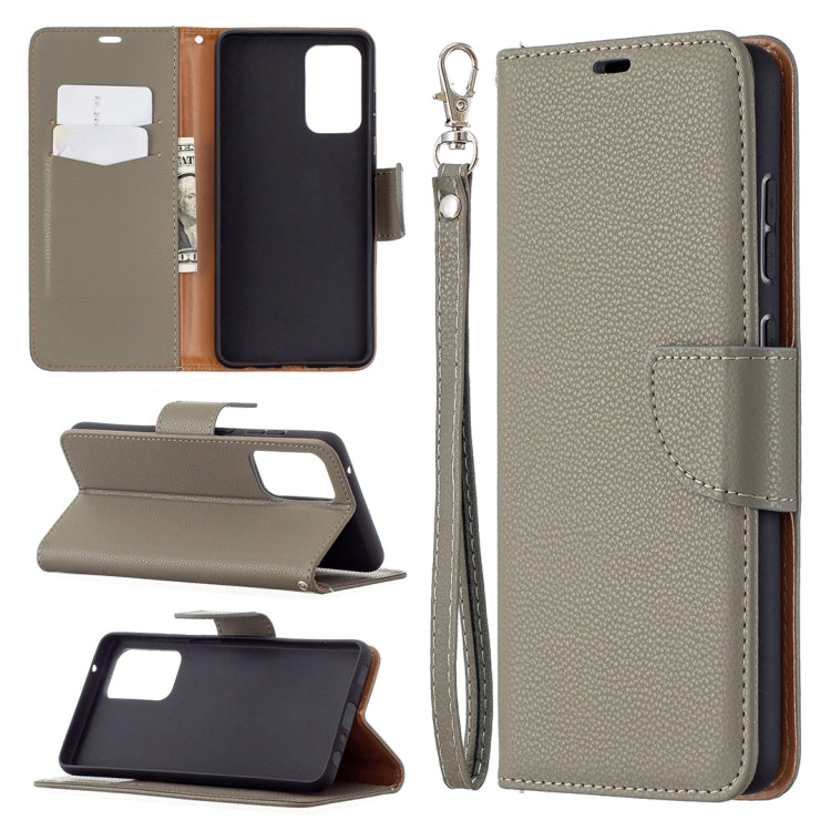 Litchi Texture Pure Color Horizontal Flip PU Leather Case with Holder & Card Slots & Wallet & Lanyard