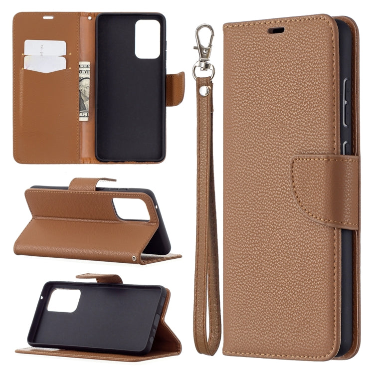 Litchi Texture Pure Color Horizontal Flip PU Leather Case with Holder & Card Slots & Wallet & Lanyard