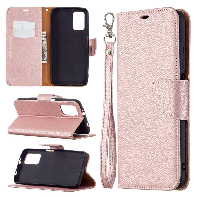 Litchi Texture Pure Color Horizontal Flip PU Leather Case with Holder & Card Slots & Wallet & Lanyard
