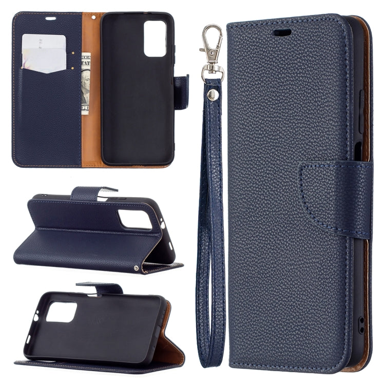 Litchi Texture Pure Color Horizontal Flip PU Leather Case with Holder & Card Slots & Wallet & Lanyard
