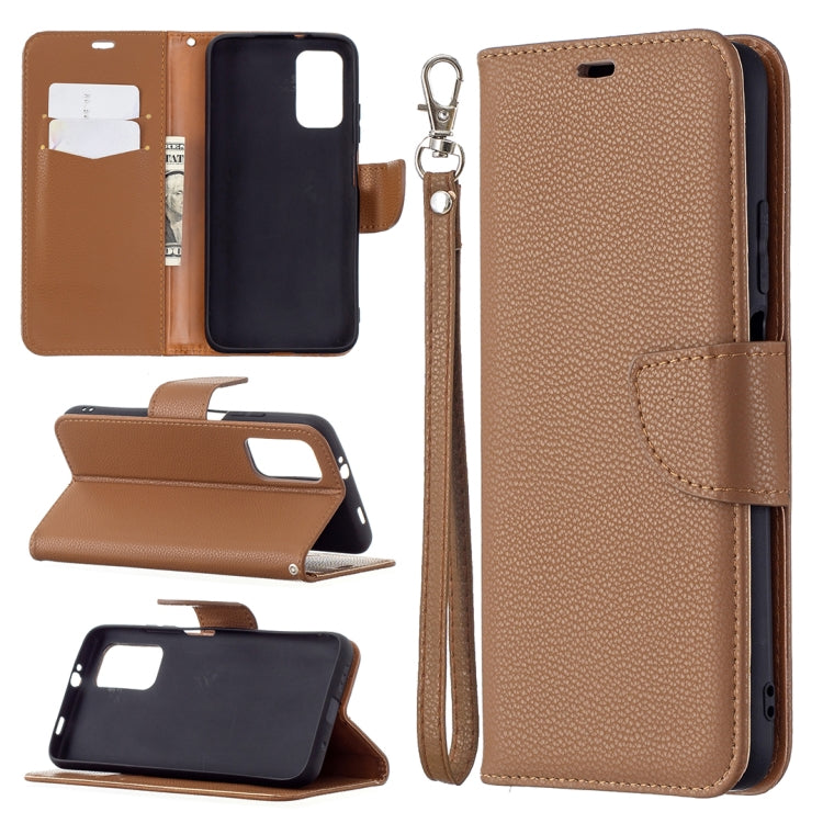Litchi Texture Pure Color Horizontal Flip PU Leather Case with Holder & Card Slots & Wallet & Lanyard