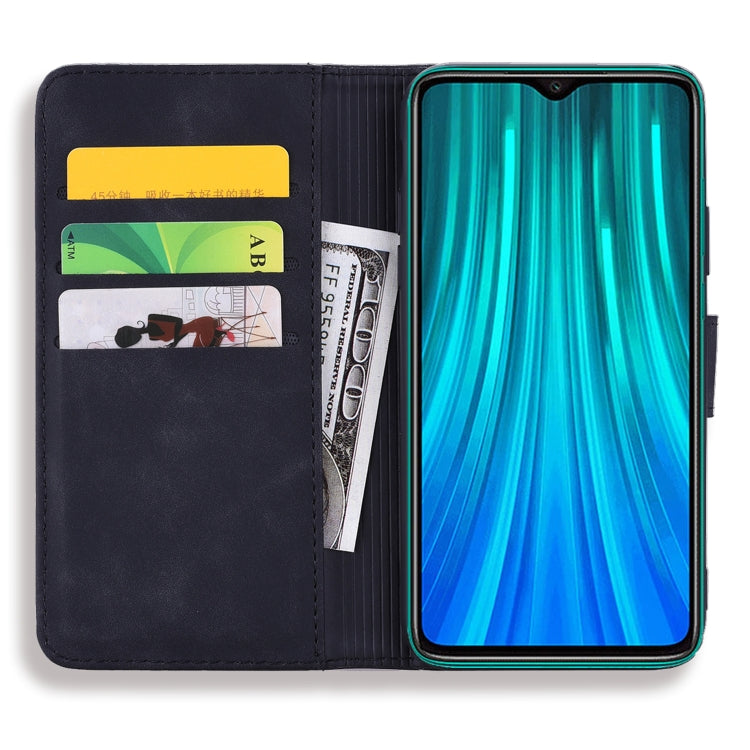 Calf Pattern Mandala Double Folding Design Embossed Leather Case with Wallet & Holder & Card Slots