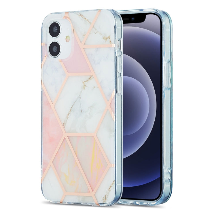 3D Electroplating Marble Pattern TPU Protective Case