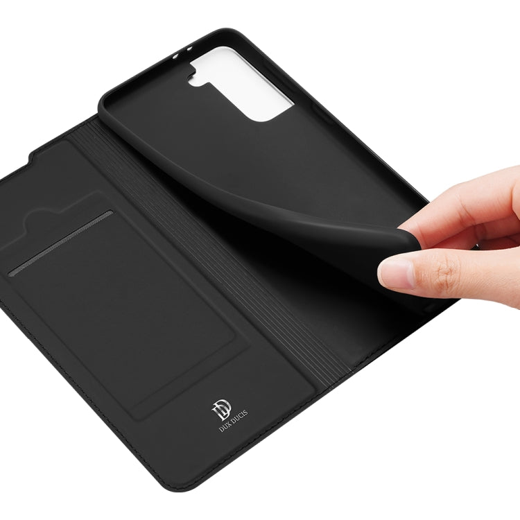 DUX DUCIS Skin Pro Series Horizontal Flip PU + TPU Leather Case with Holder & Card Slots