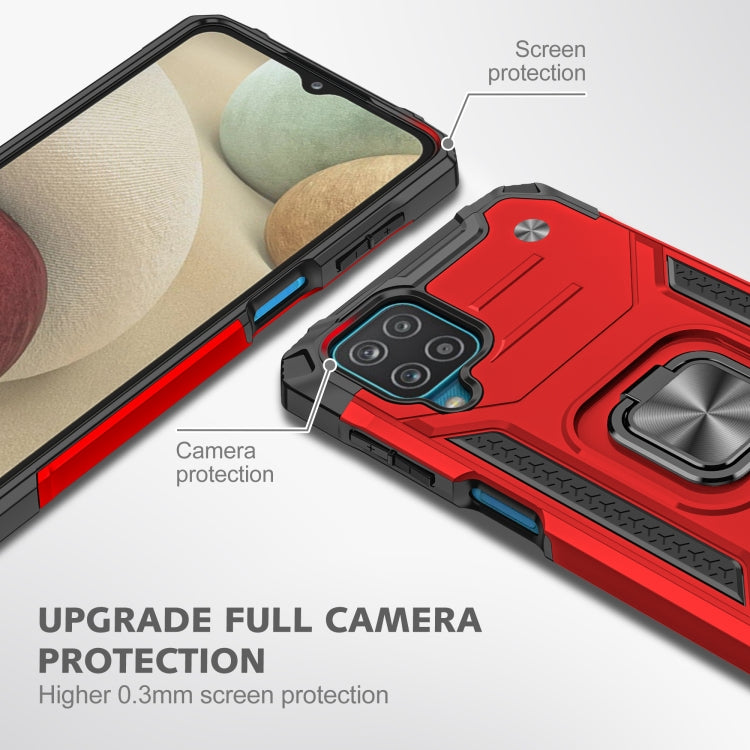 Magnetic Armor Shockproof TPU + PC Case with Metal Ring Holder
