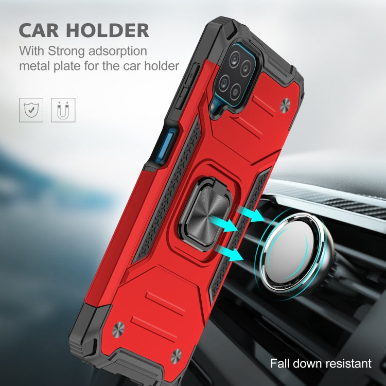Magnetic Armor Shockproof TPU + PC Case with Metal Ring Holder