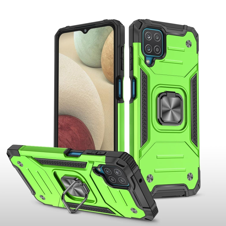 Magnetic Armor Shockproof TPU + PC Case with Metal Ring Holder