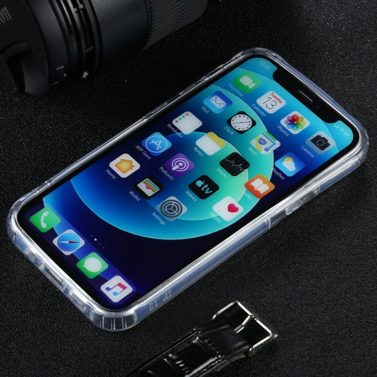 Four-corner Shockproof Transparent TPU + PC Protective Case