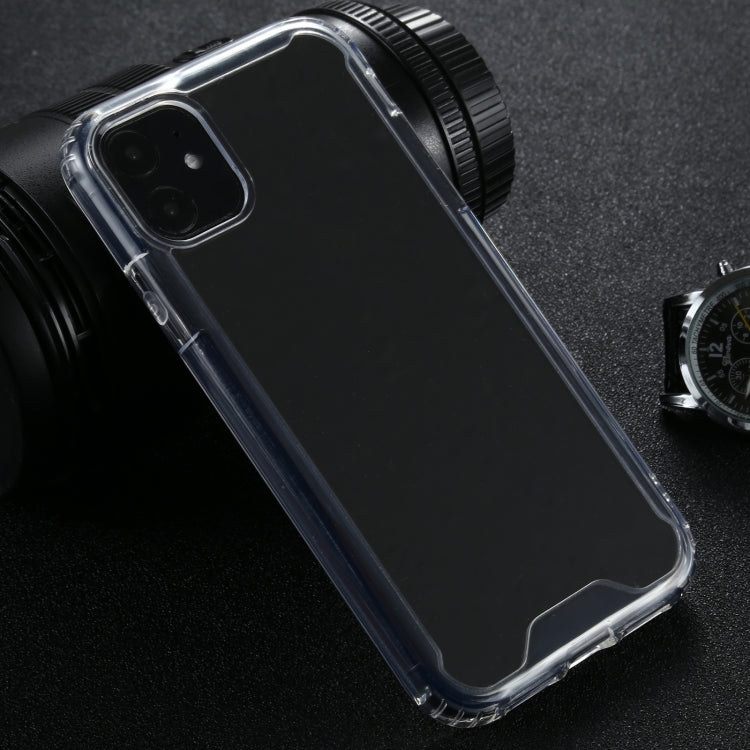 Four-corner Shockproof Transparent TPU + PC Protective Case