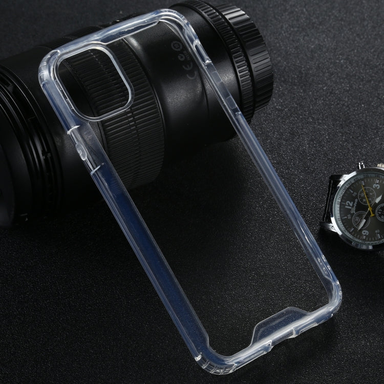 Four-corner Shockproof Transparent TPU + PC Protective Case