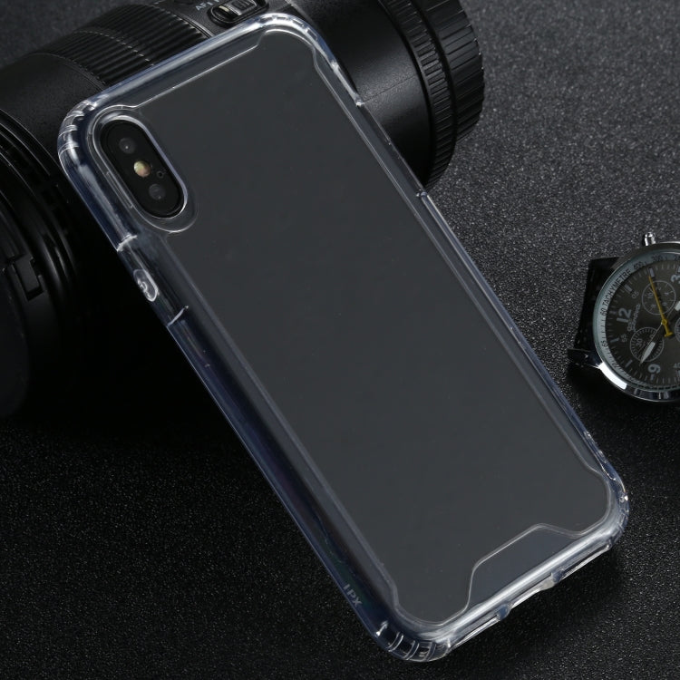 Four-corner Shockproof Transparent TPU + PC Protective Case