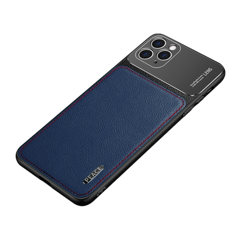 Frosted Metal + Leather Texture Protective Case