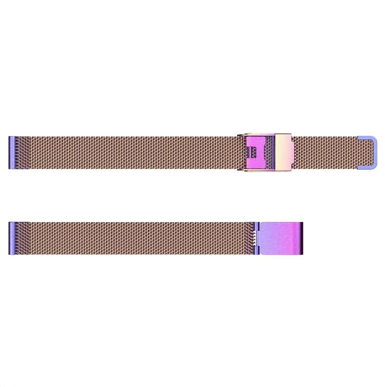 For Fitbit Inspire / Inspire HR / Ace 2 Double Insurance Buckle Milanese Replacement Strap Watchband