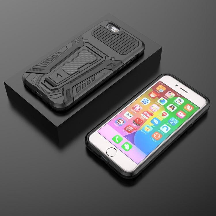 War Chariot Series Armor All-inclusive Shockproof PC + TPU Protective Case with Invisible Holder