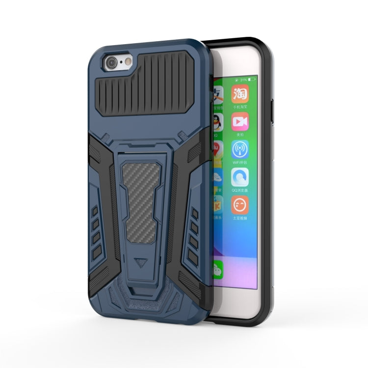 War Chariot Series Armor All-inclusive Shockproof PC + TPU Protective Case with Invisible Holder
