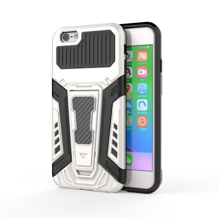 War Chariot Series Armor All-inclusive Shockproof PC + TPU Protective Case with Invisible Holder