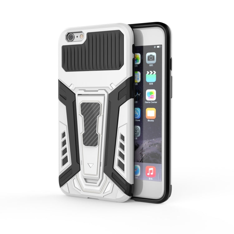 War Chariot Series Armor All-inclusive Shockproof PC + TPU Protective Case with Invisible Holder