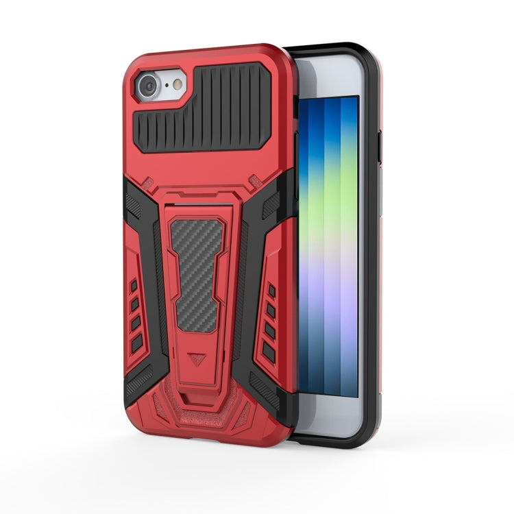 War Chariot Series Armor All-inclusive Shockproof PC + TPU Protective Case with Invisible Holder