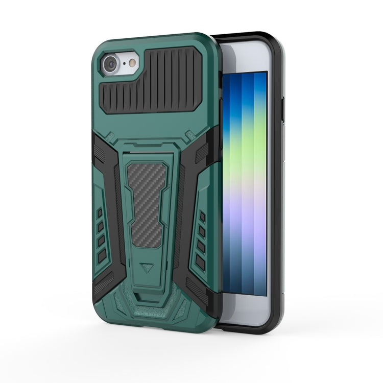 War Chariot Series Armor All-inclusive Shockproof PC + TPU Protective Case with Invisible Holder