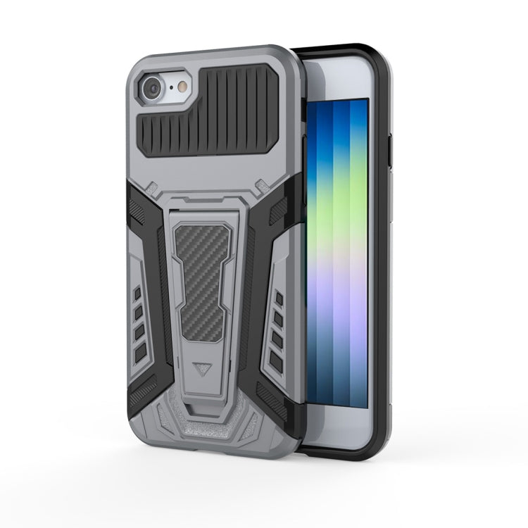 War Chariot Series Armor All-inclusive Shockproof PC + TPU Protective Case with Invisible Holder